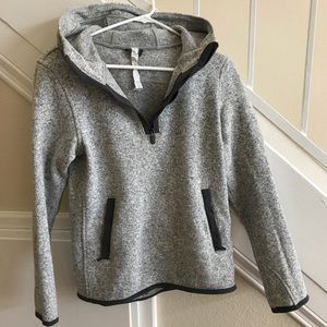 Lululemon half zip pullover- grey